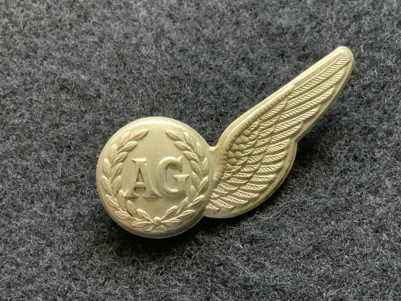 WWII Royal New Zealand Air Force Air Gunner Wing