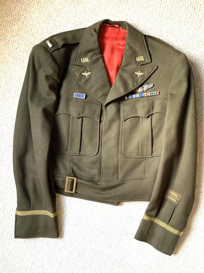 WWII English Made US Army Air Force “Ike” Tunic
