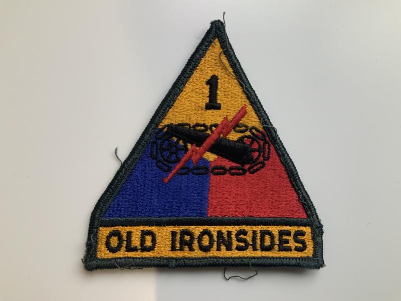 US Army 1st Armored Patch Hell on Wheels