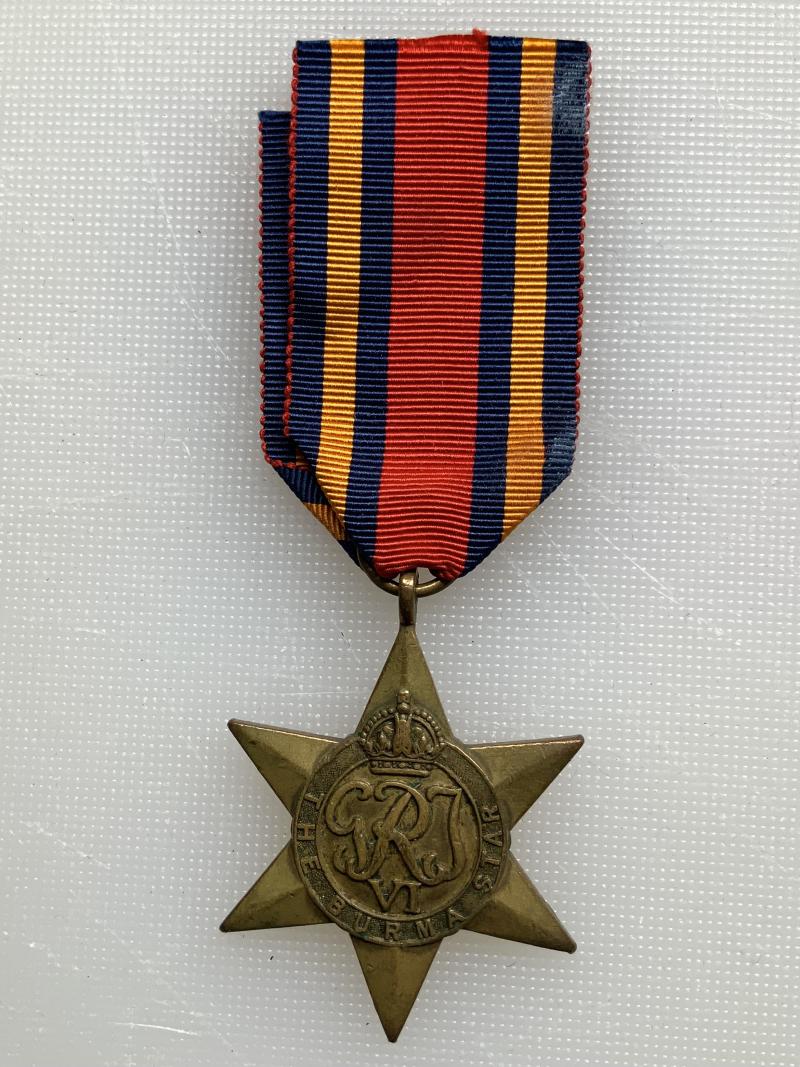 WWII The Burma Star Medal
