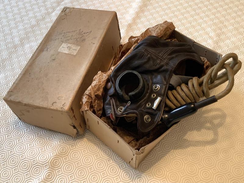 Mint RAF “C” Type Flying Helmet in Box