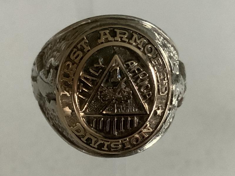 United States Army 1st Armoured Division Ring