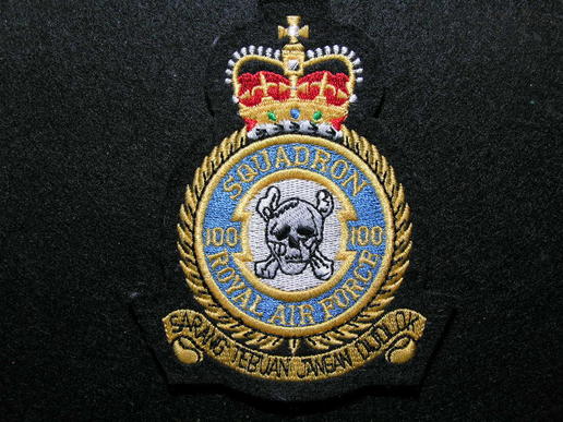 RAF 100 Squadron Patch