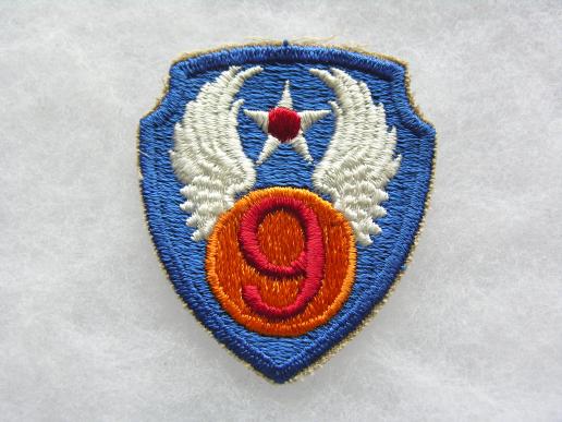 WWII 9th Air Force Patch