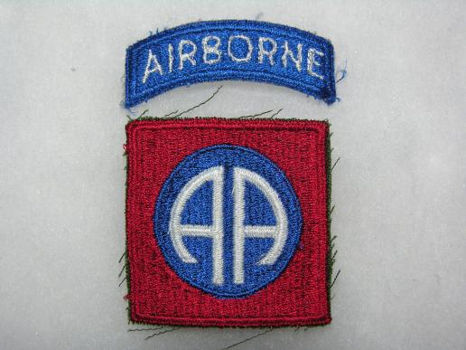 Modern Re-enactor 82nd Airborne Patch