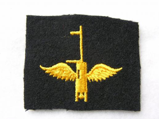 WWII U.S.Navy Air Gunner Patch in Gold