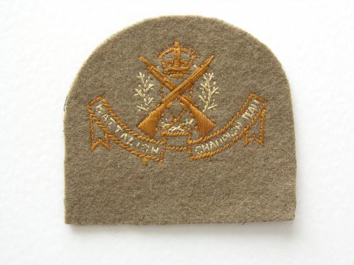 Australian Battalion Champion Team Marksman Patch