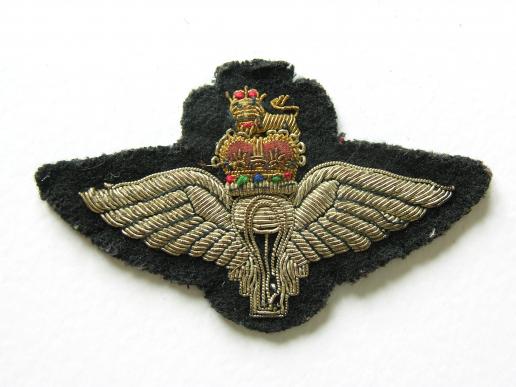 Parachute Regiment Insignia in Bullion