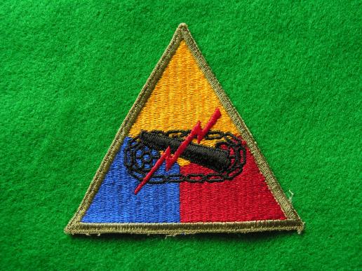 WWII U.S. Army Armour Force Patch