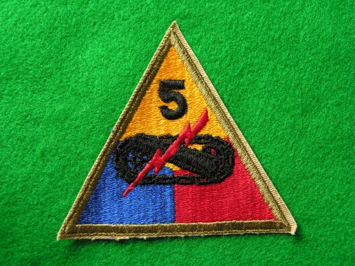 U.S.Army 5th Tank Battalion Patch