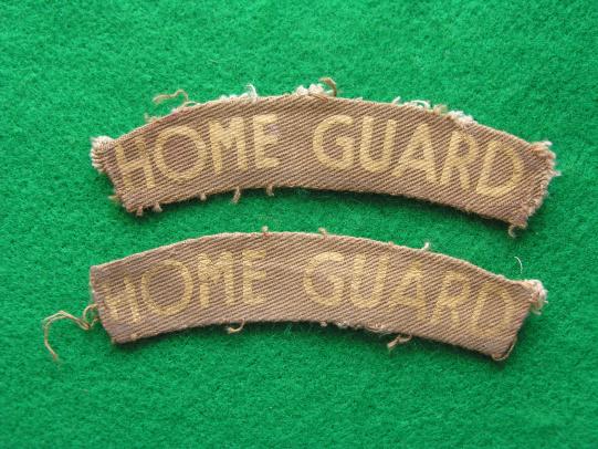 WWII British Printed Home Guard Titles