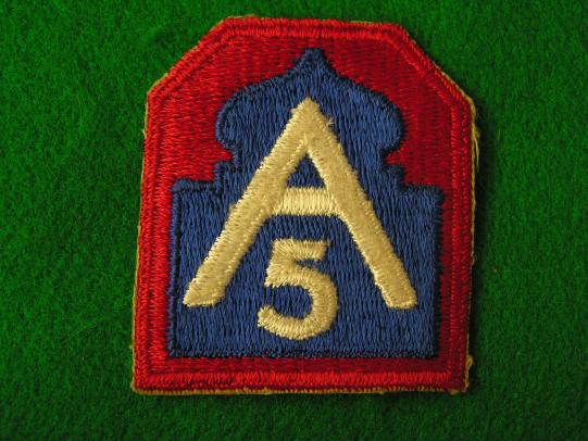 WWII U.S. Fifth Army Patch