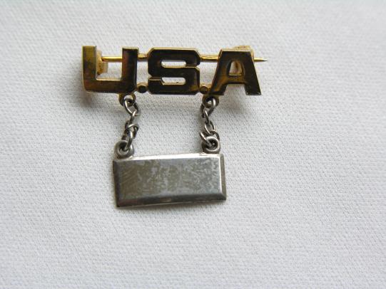 WWII U.S.Army 1st Lieutenant Sweetheart Brooch