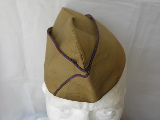 WWII U.S.Army Air Corps Tan Summer Issue Garrison Cap