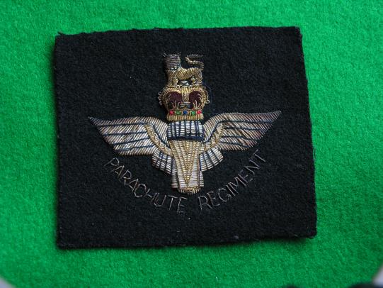 Parachute Regiment Badge in Bullion