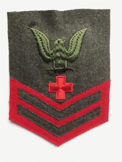 US Marine Corps 2nd Class Medic Corpsman Patch