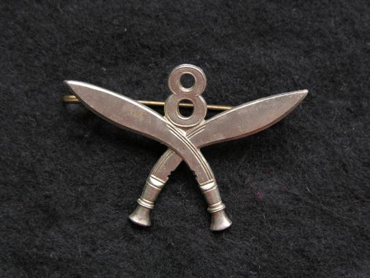 8th Gurkha Rifles Cap Badge