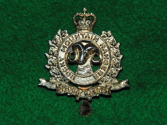 Canadian Rocky Mountain Rangers Cap Badge