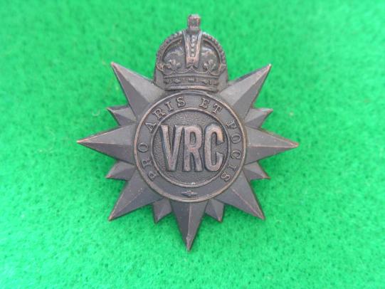 Canadian Victoria Rifles Cap Badge