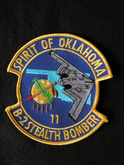 USAF B2 Stealth Bomber Patch