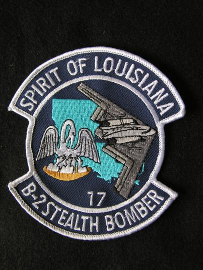 USAF B2 Stealth Bomber Patch