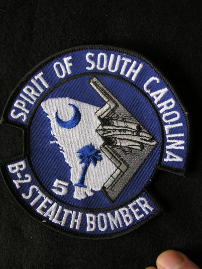 USAF B2 Stealth Bomber Patch