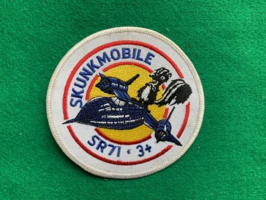 SR71 Blackbird Sunkmobile Patch