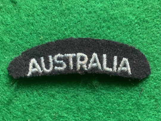 WWII Royal Australian Air Force Title