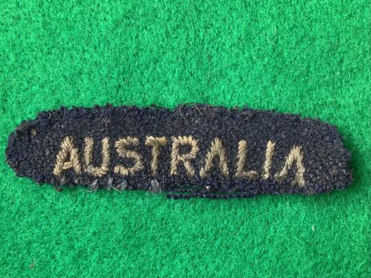 WWII Royal Australian Air Force Title