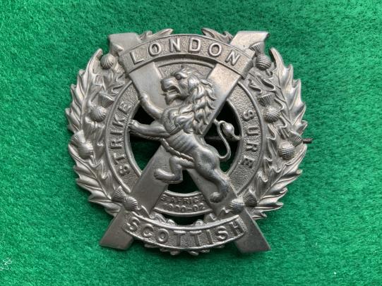 London Scottish Cap Badge