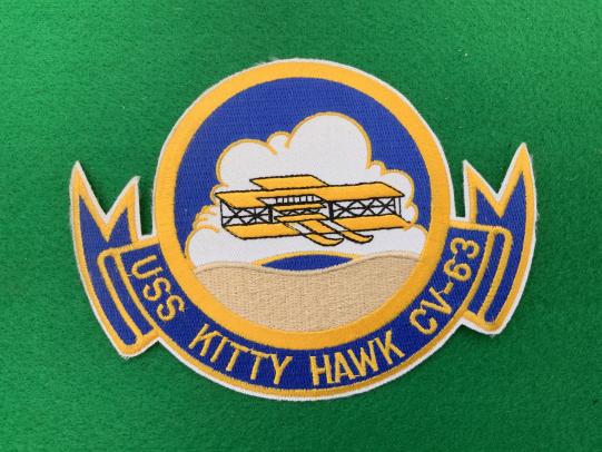 US Navy USS Kitty Hawk CV-63 Carrier Patch