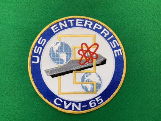 US Navy USS Enterprise CVN-65 Patch