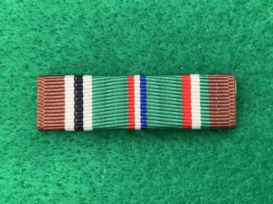 WWII European Theatre Campaign Medal Ribbon Bar