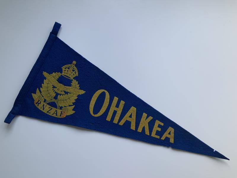 WWII New Zealand Air Force Pennant Ohakai