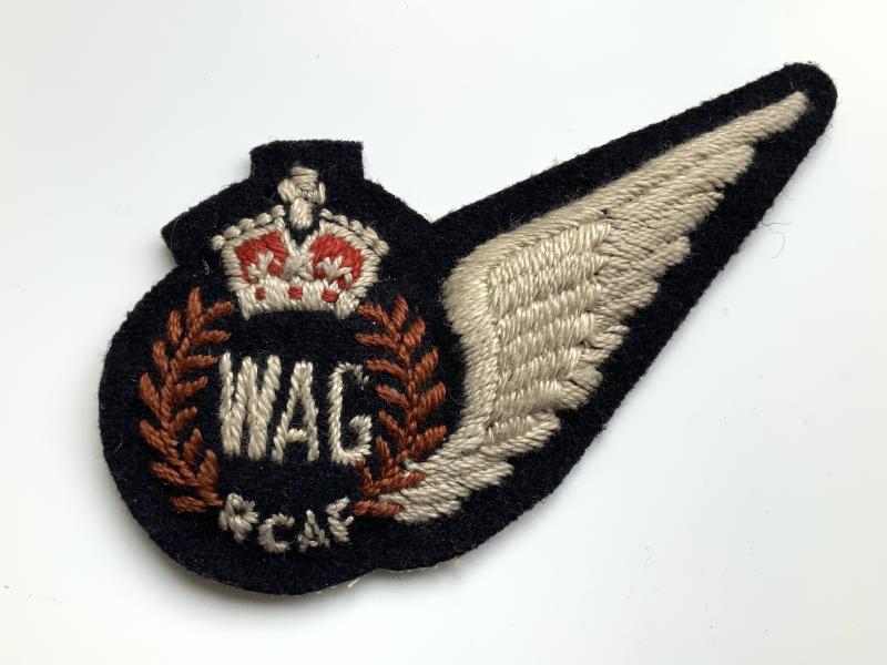 WWII Royal Canadian Air Force WAG Half Wing