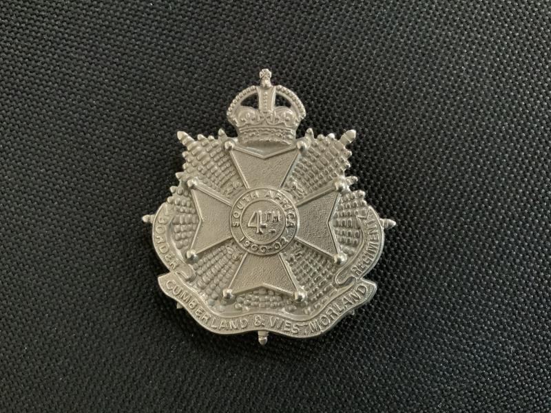 4th Battalion Border Regiment Cap Badge