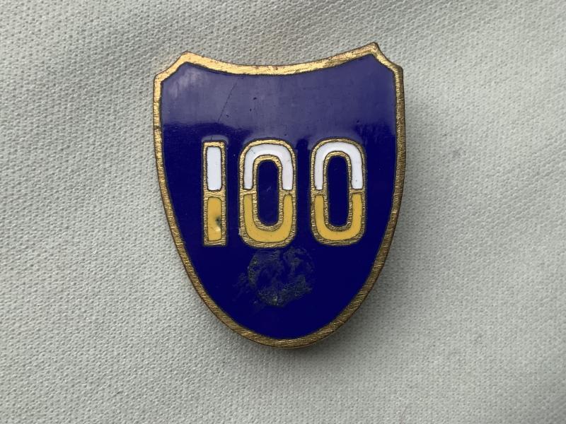 US Army 100th Infantry Division DI