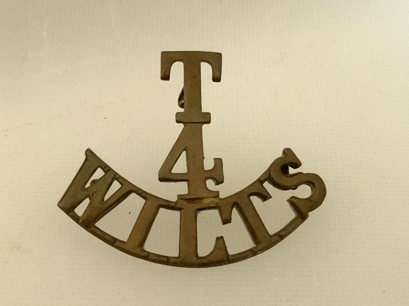 Territorial 4th Battalion Wiltshire Regiment Title