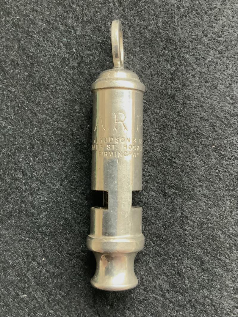 WWII ARP Whistle