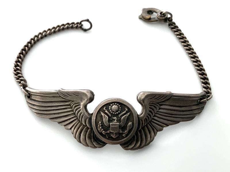 WWII US Army Air Corps - 3” Aircrew Member Wing Bracelet