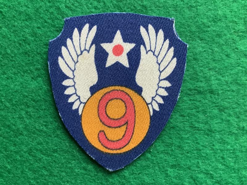 US Army Air Force - Printed 9th Air Force Patch