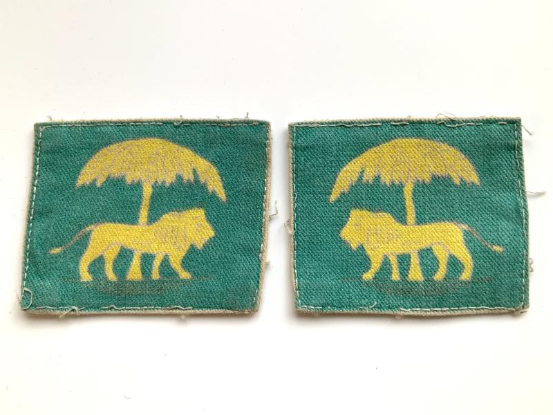 Singapore District Printed Pair