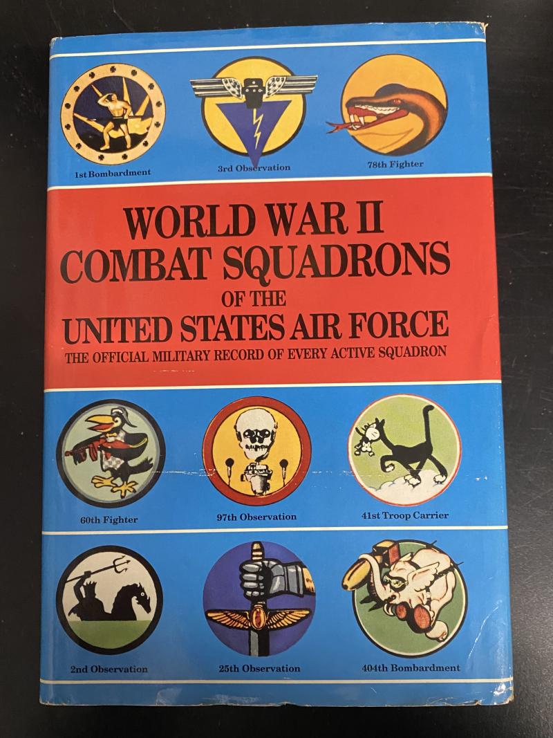 WWII Combat Squadrons of the U.S.Air Force Book