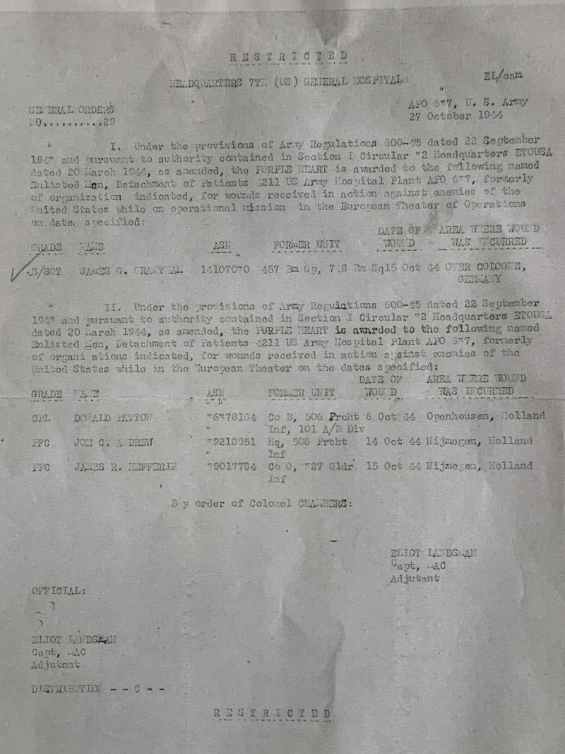 WWII 8th Air Force Aerial Gunner Grouping