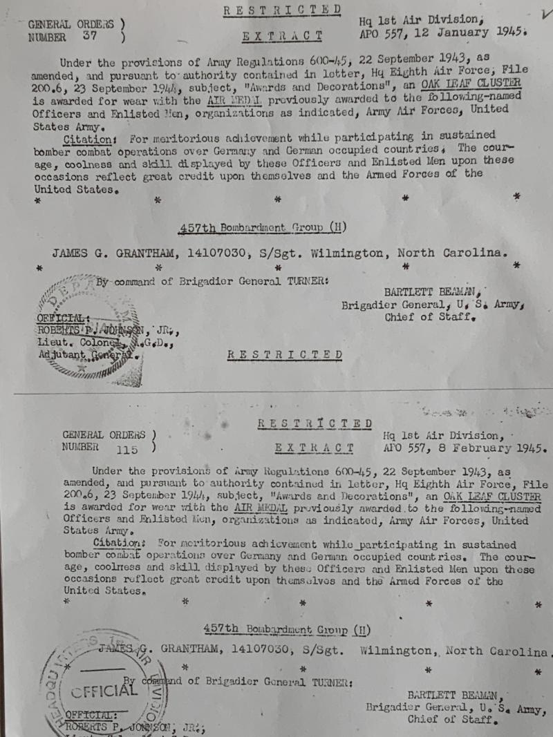 WWII 8th Air Force Aerial Gunner Grouping