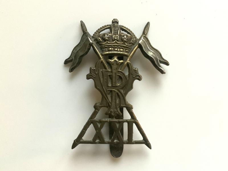 21st Lancers Cap Badge