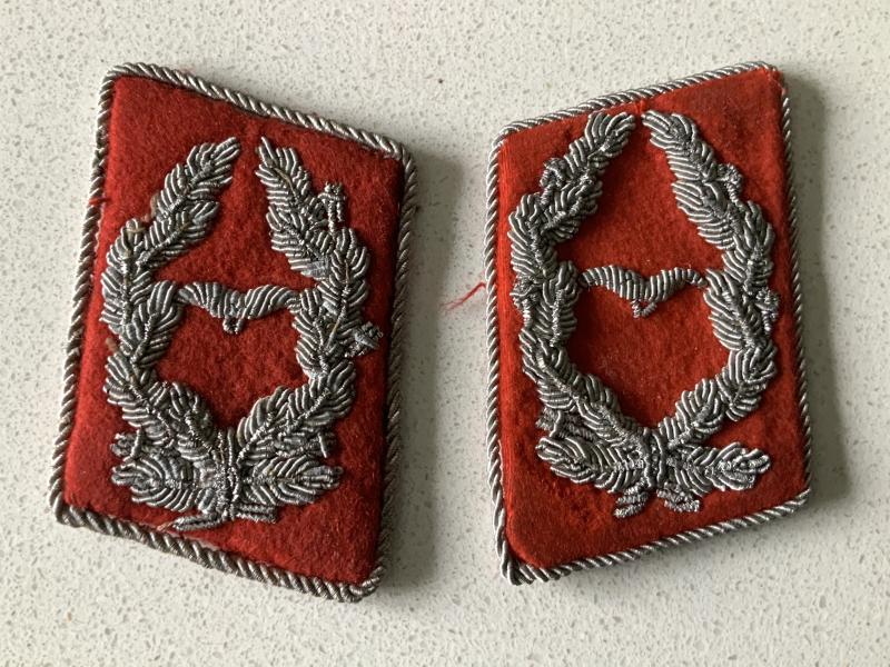 WWII German Major Rank Luftwaffe Flak Officer in Bullion