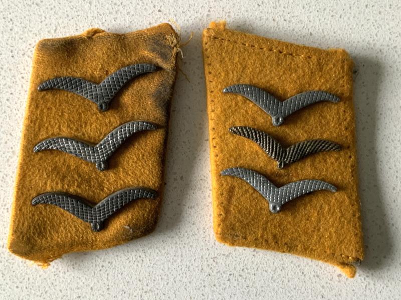 WWII German FallschirmJager Collar Rank