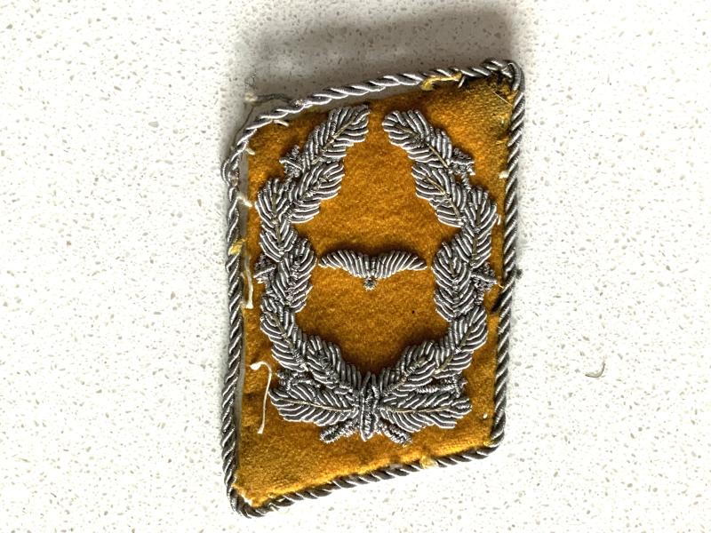 WWII Luftwaffe Major Paratroops Fallschirm Collar Rank