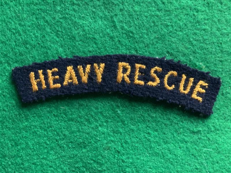 Civil Defence Heavy Rescue Title